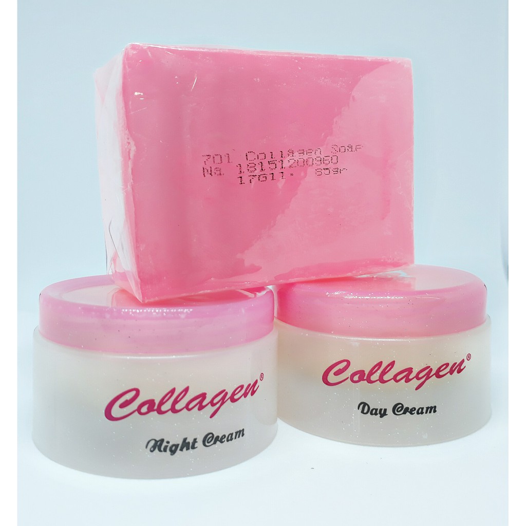 COMBO 10 Bộ Kem ngày đêm và soap collagen vit e plus