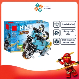 Đồ chơi lắp ráp Ninjago Lego Kai Xe Máy Mini Giá Rẻ A8108 8 Loại Xe Shop Lego World thumbnail