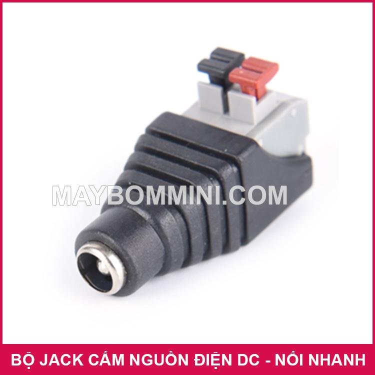 4 Bộ Jack Cấm Nguồn Điện DC đực cái kiểu nối nhanh - 8 cái