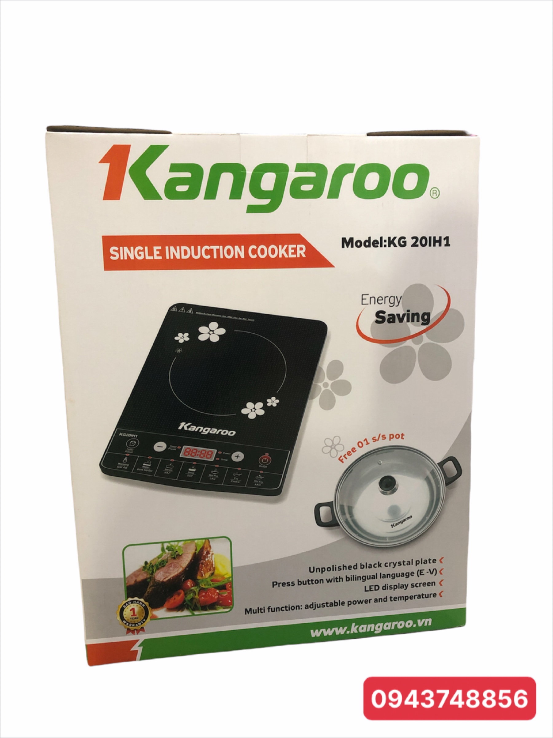 Bếp từ Kangaroo - KG20IH1