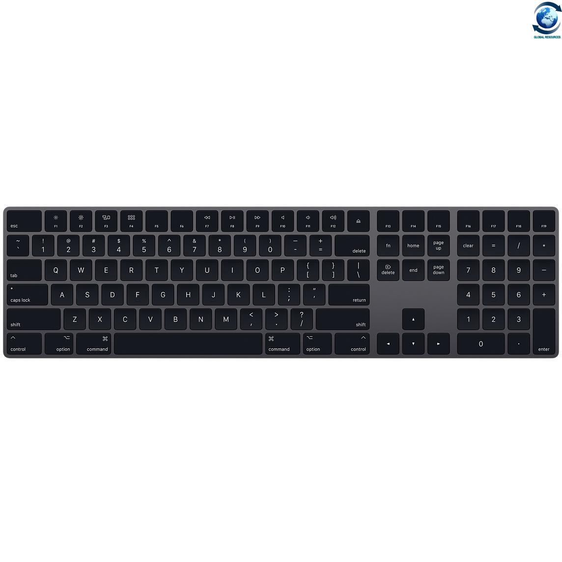 [HCM]Apple Magic Keyboard với Numeric Keypad - Space Gray