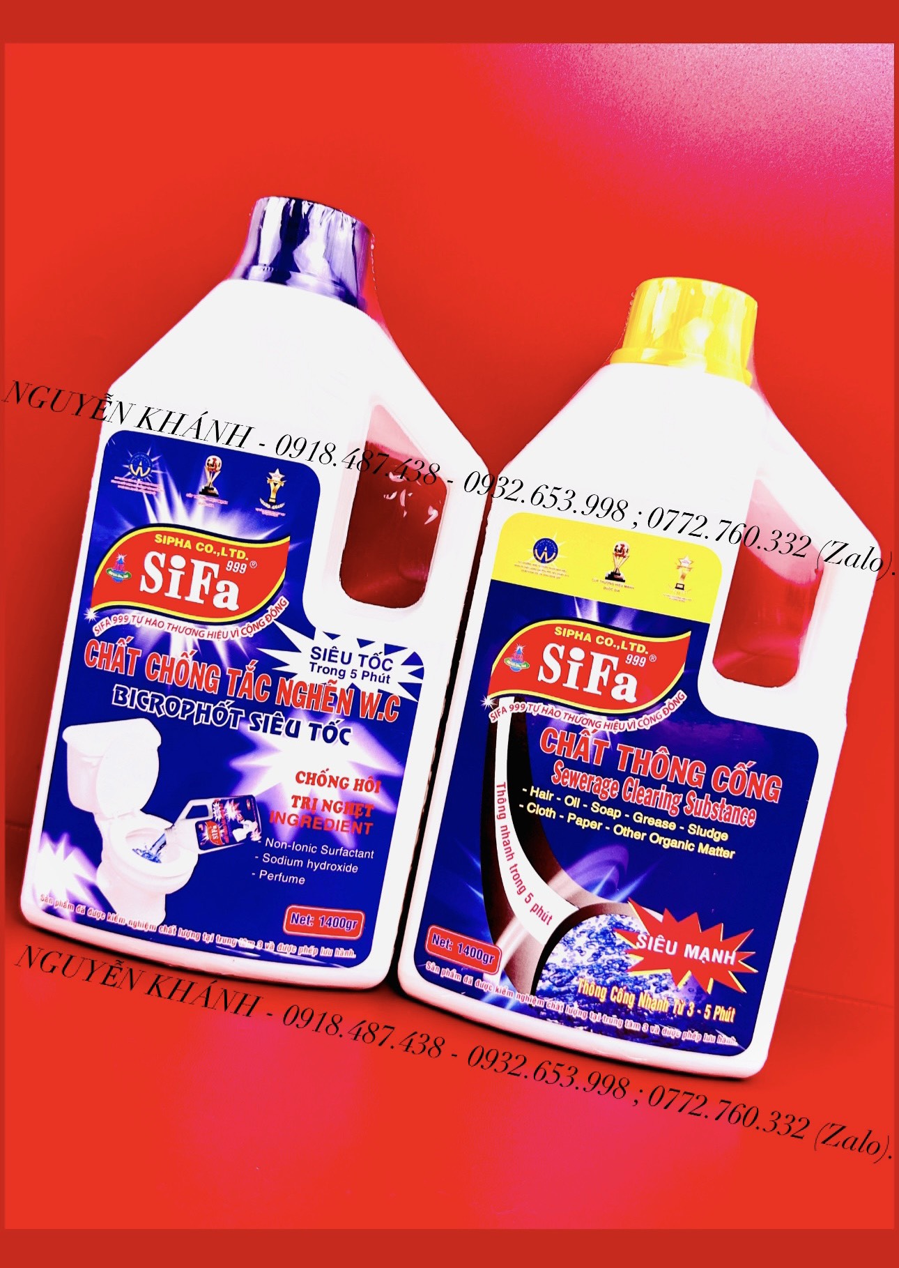 Sifa chất thông cầu , cống( siêu tốc) 1400gram