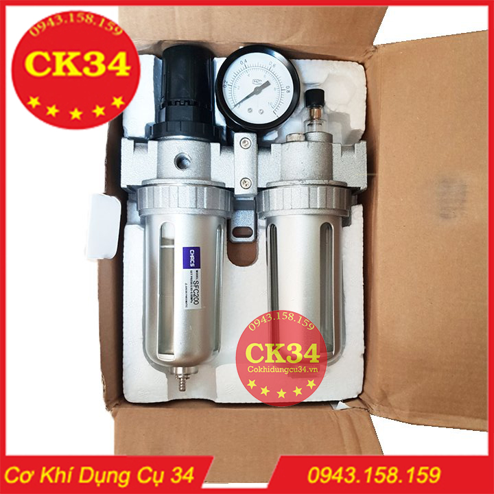 Bộ Lọc Nước Đôi Cho Máy Nén Khí, Máy Phun Sơn