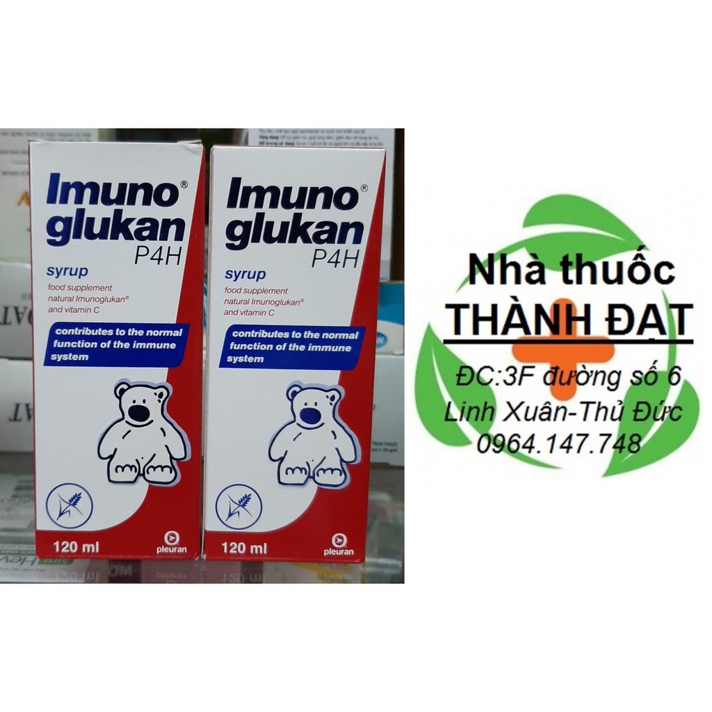 Imunoglukan p4h tăng cường sức đề kháng cho trẻ imuno glukan