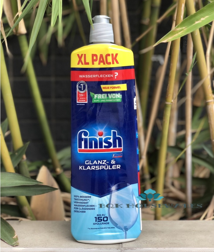 Nước làm bóng bát finish 750ml dùng cho máy rửa bát - Hanoimart