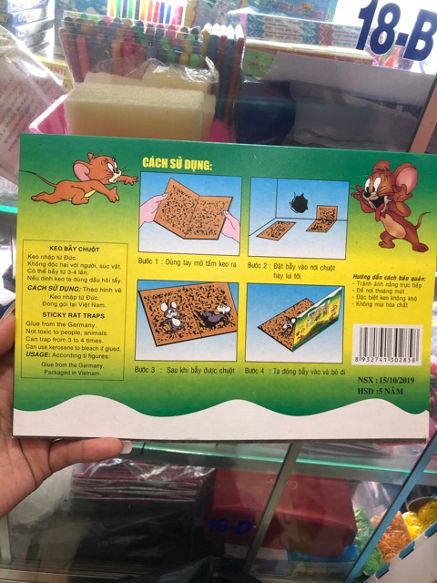 2 Miếng Keo Dán Chuột Tốt