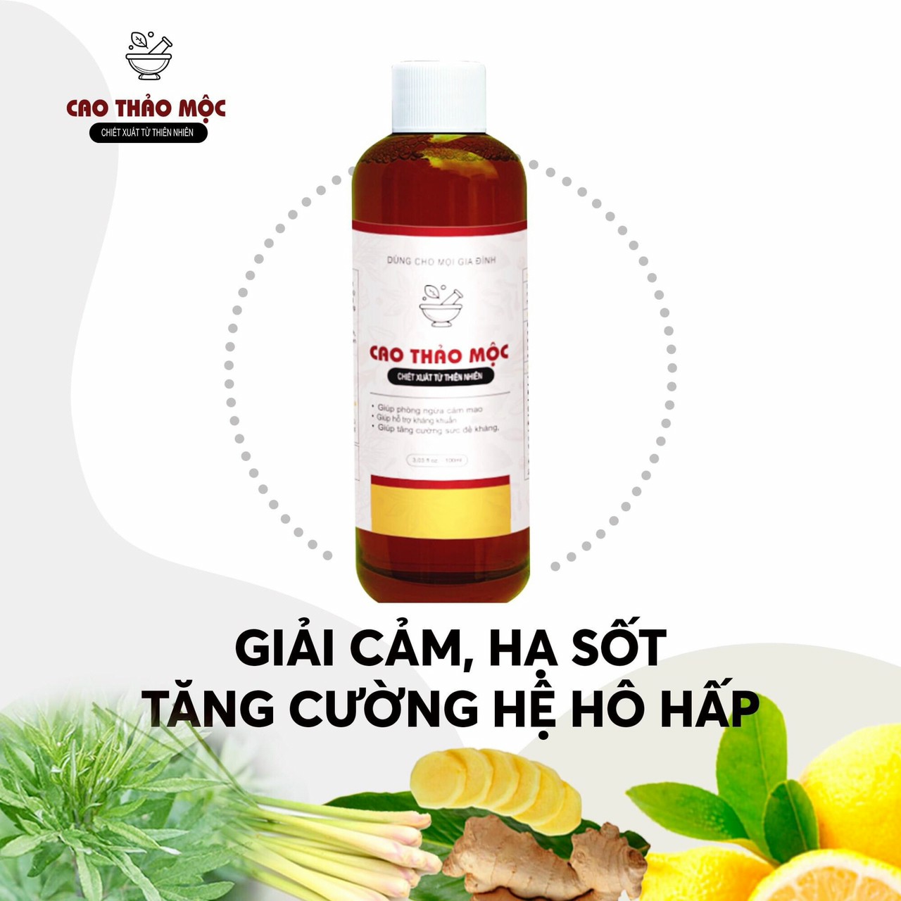 CAO XÔNG THẢO MỘC 100ml [ Bảo Vệ Sức Khỏe Mùa Covid ]