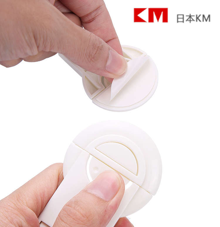 Dây đai khóa tủ co dãn KM-539 an toàn cho bé hàng tiện ích Nhật