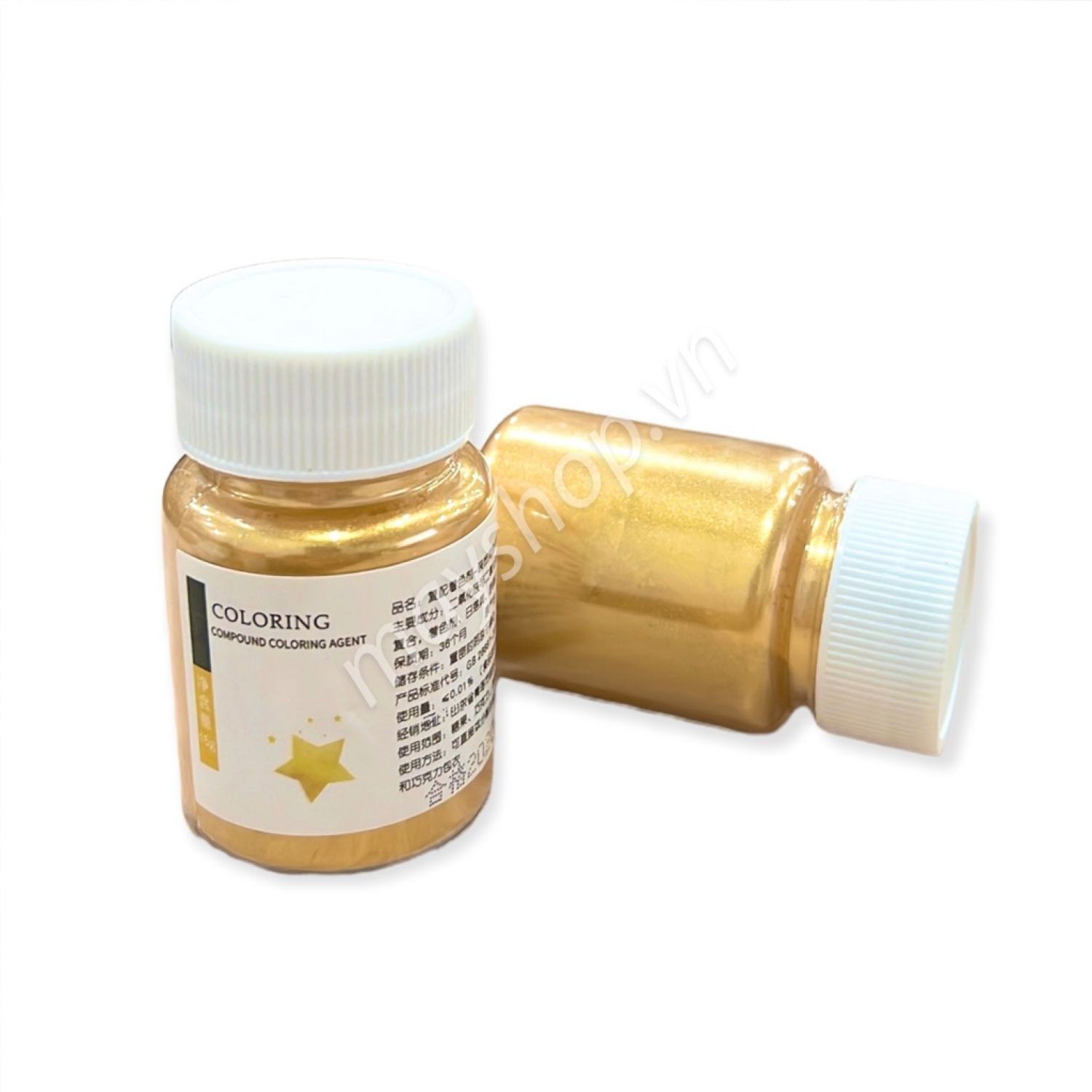 Màu nhũ bột thực phẩm trang trí bánh (15g)