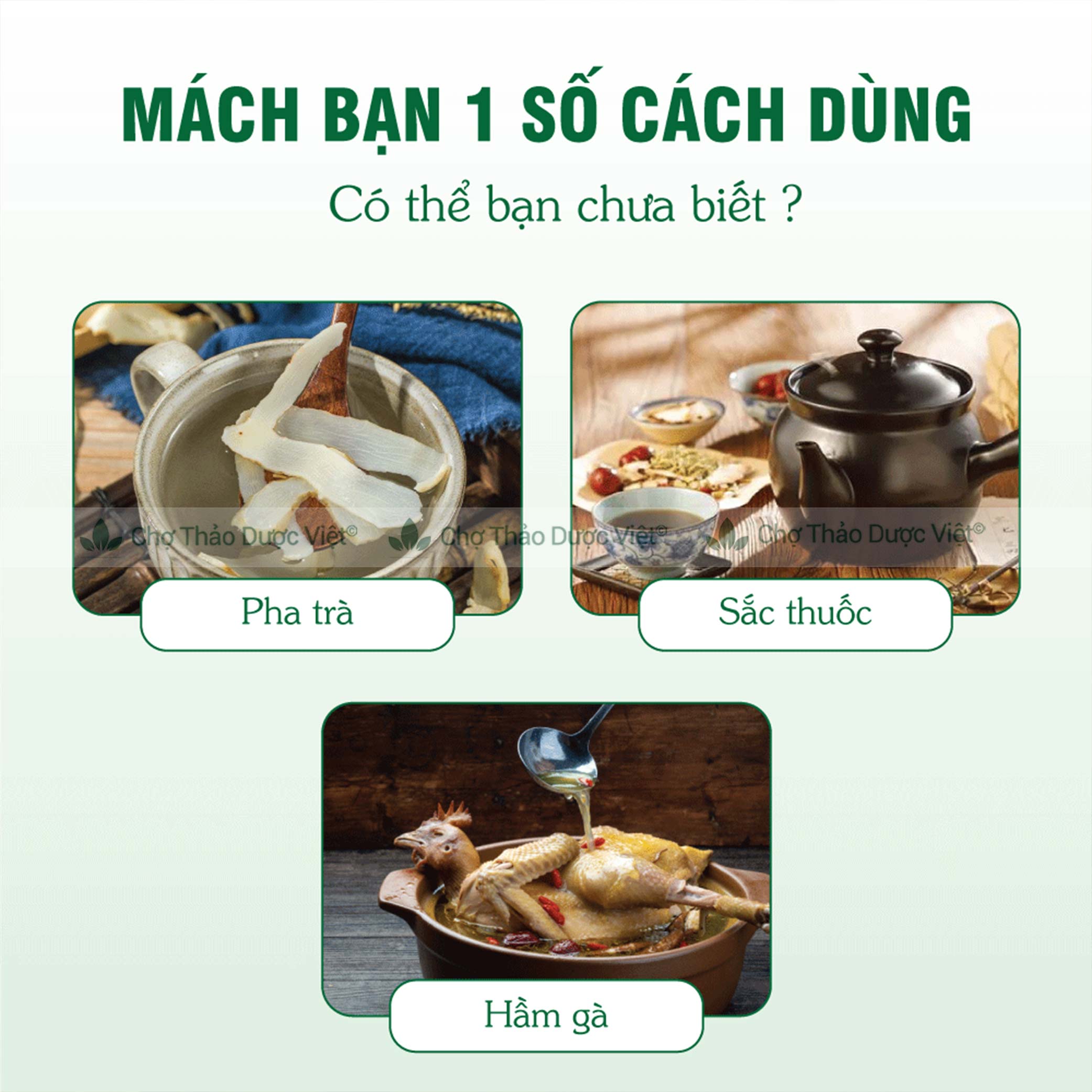 Ngọc trúc khô 100g, nhục trúc phiến, hàng thơm vàng, pha trà, hầm canh bổ phổi, nhuận phế