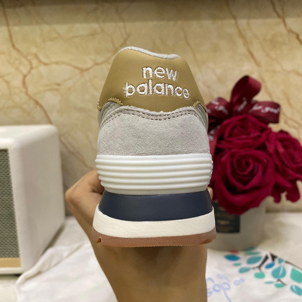Giày thể thao sneaker NB 574 xanh than