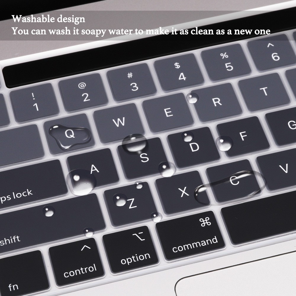 Phủ phím cho Macbook bằng silicon cao cấp đủ màu