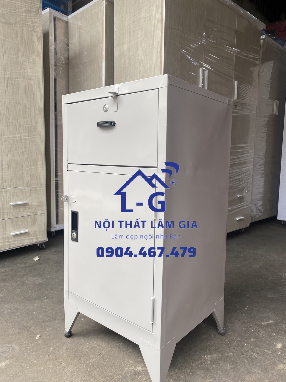TỦ SẮT HỒ SƠ LOCKER MINI DÀNH CHO VĂN PHÒNG  - FREESHIP HCM
