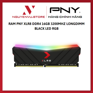 Bộ nhớ trong RAM PNY XLR8 DDR4 16GB 3200MHz LONGDIMM Black Led RGB thumbnail