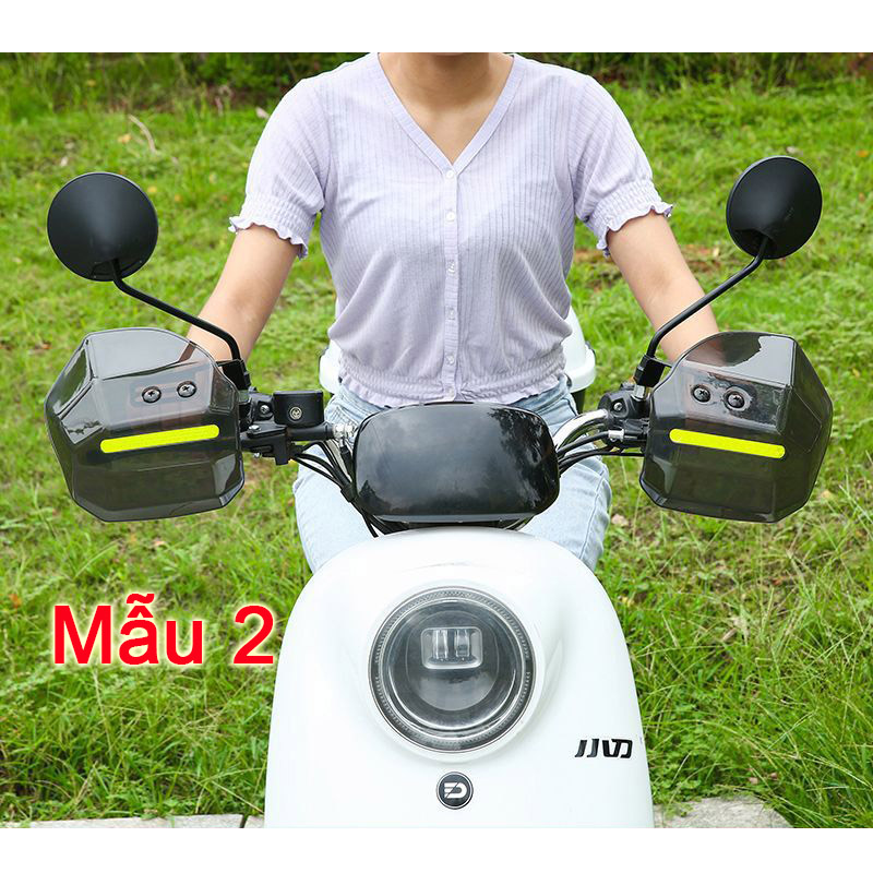 Bảo Vệ Tay Lái Có Phản Quang Trang Trí Xe Máy [ 1 Đôi  ]