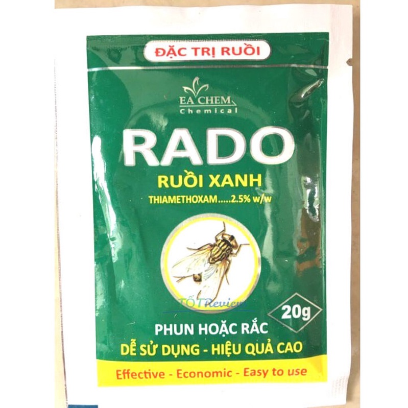 Thuốc diệt ruồi Rado - an toàn hiệu quả-hàng (gói 20gr)
