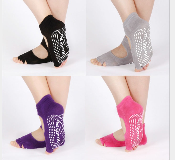 Vớ chân đính hạt tập yoga - hỗ trợ tập yoga hiệu quả hơn 35%