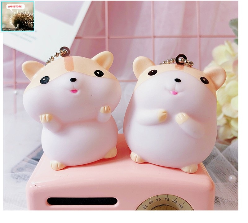 [HCM]Móc khóa hình con chuột hamsterMÓC KHÓA xe máymóc khóa balomoc khoa.móc khóa moc khoa xe maymoc khoa balo