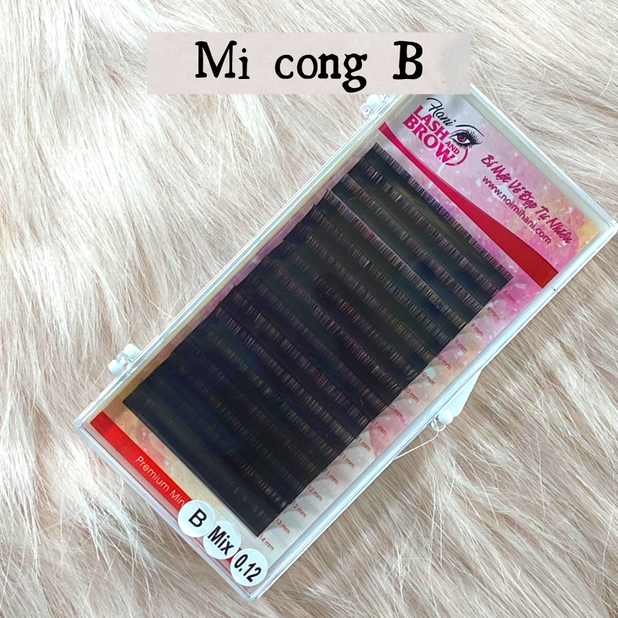 Mi khay DF cong B - Dày (0.07, 0.10, 0.12, 0.15) - Hani Beauty