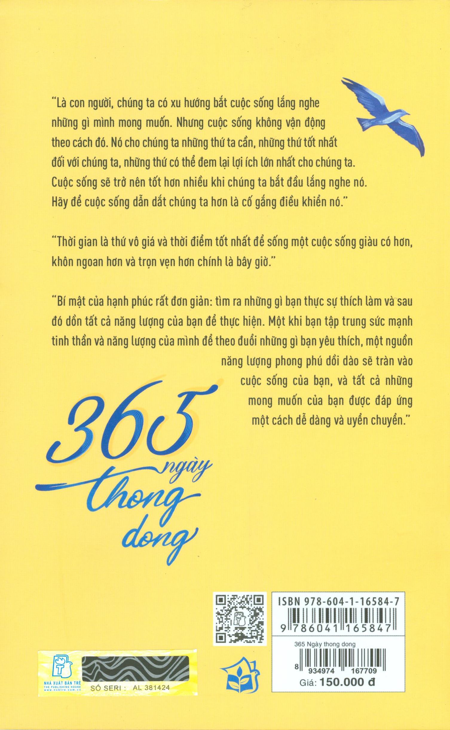 365 Ngày Thong Dong - Tặng Kèm Sổ Tay