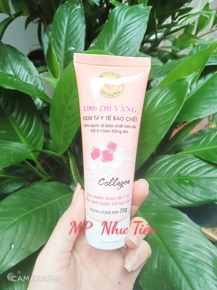 Sữa rửa mặt Linh Chi Vàng collagen