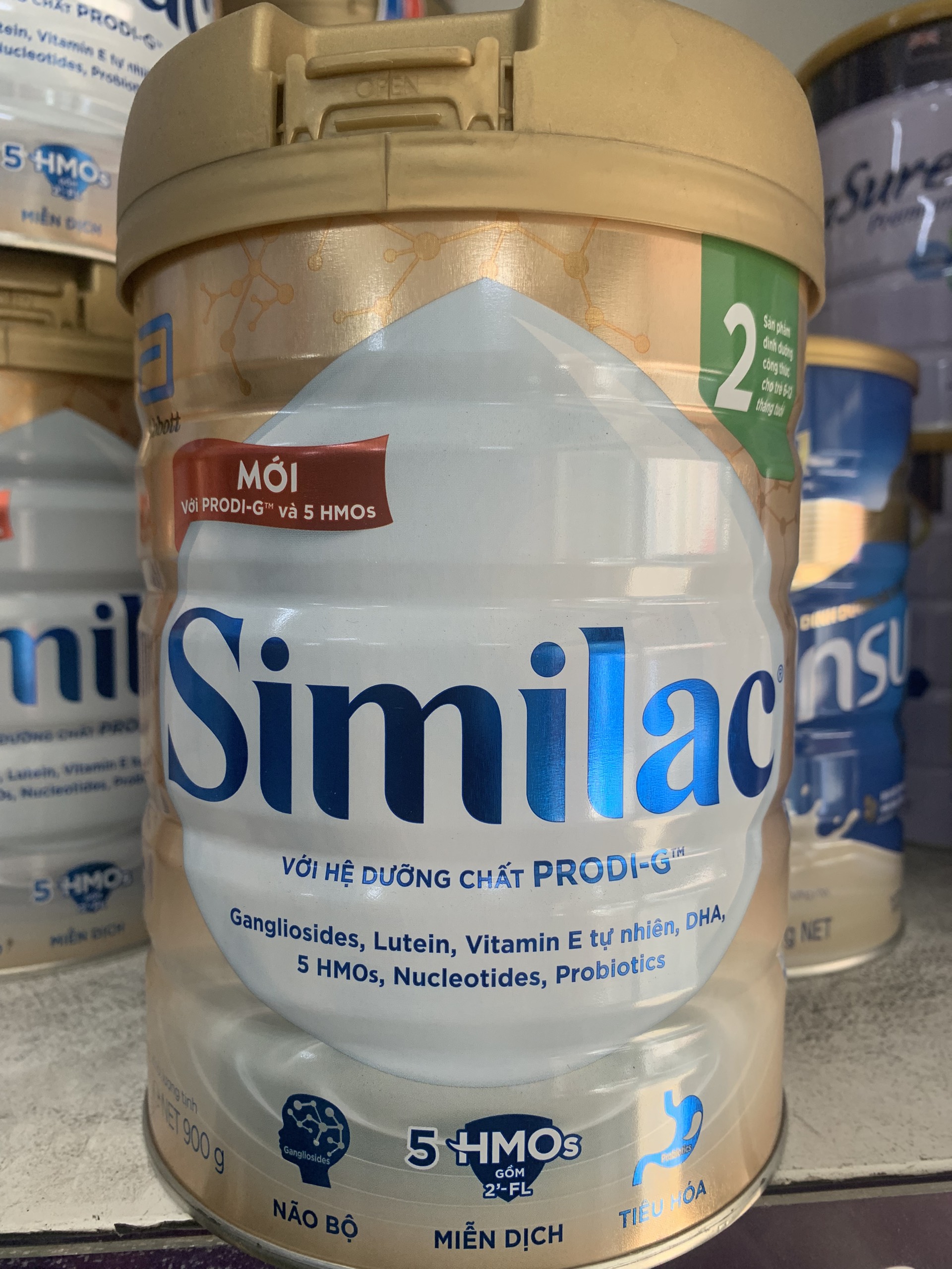 Similac 2 900g/lon Dinh Dưỡng 5G Mới date 1/2024