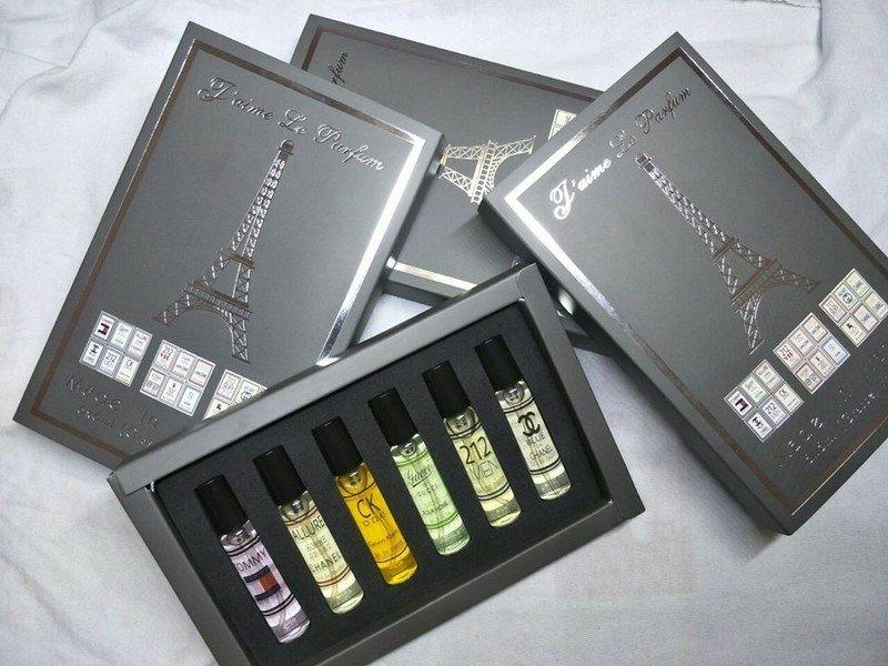 nước hoa Tháp 6 chai - dạng lăn