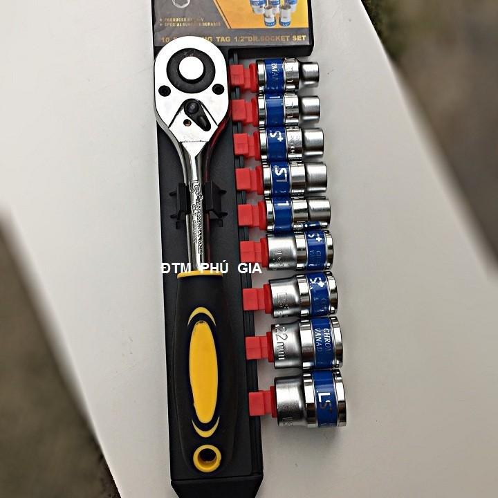 Bộ tuýp tự động gồm có 10 chi tiết  Vindecal BD