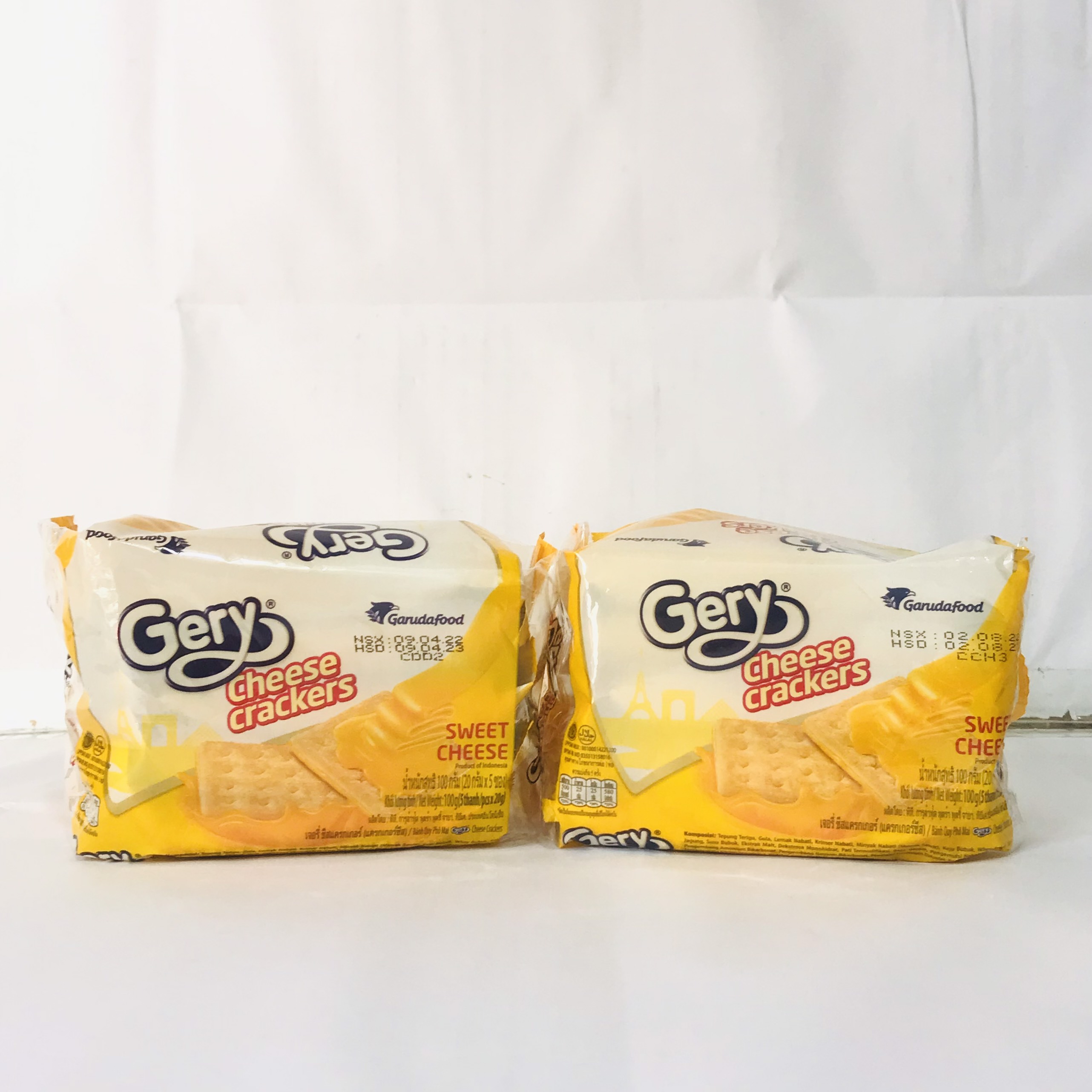 Bánh Quy Phô Mai Gery Cheese Cracker Gói 100g