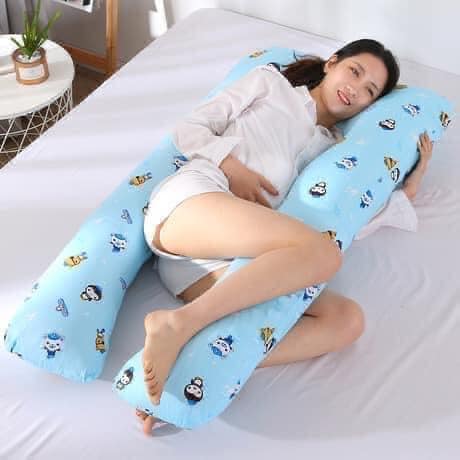 Gối ôm bà bầu hình chữ U cao cấp