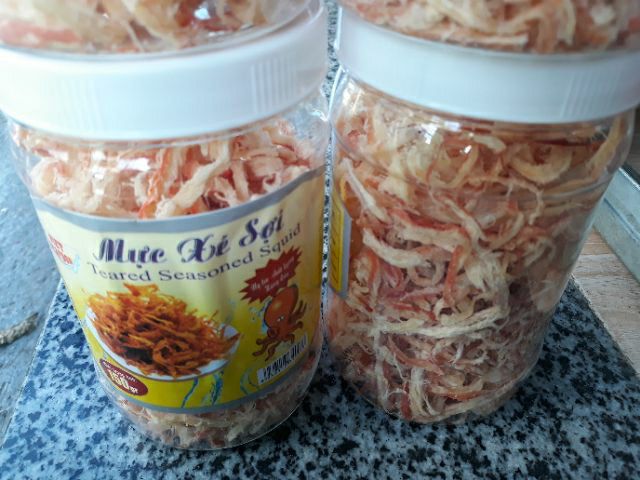 MỰC XÉ HẤP NƯỚC DỪA HỦ 150G .
