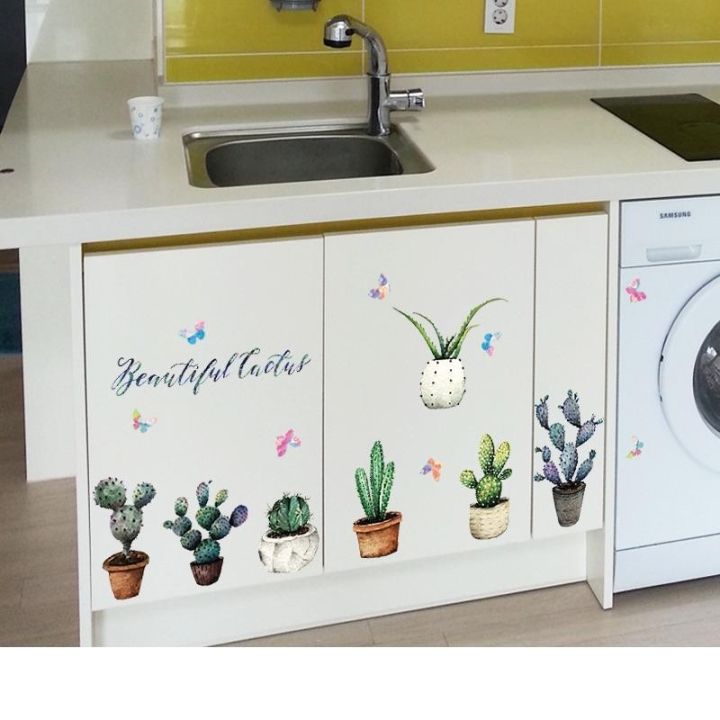 Decal dán tường - Green Art -SK7126