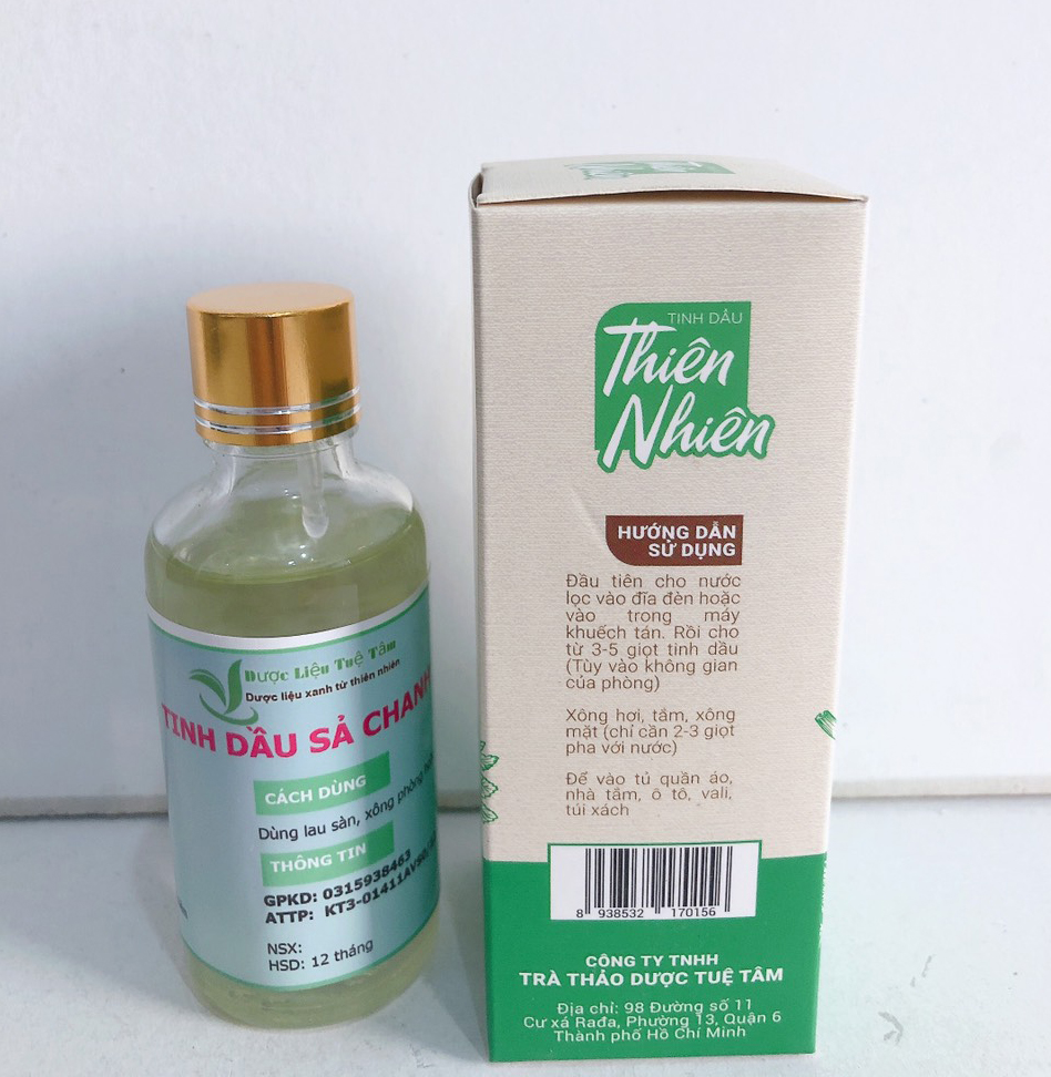 [HCM]Tinh Dầu Sả Chanh Nguyên Chất (50ml)