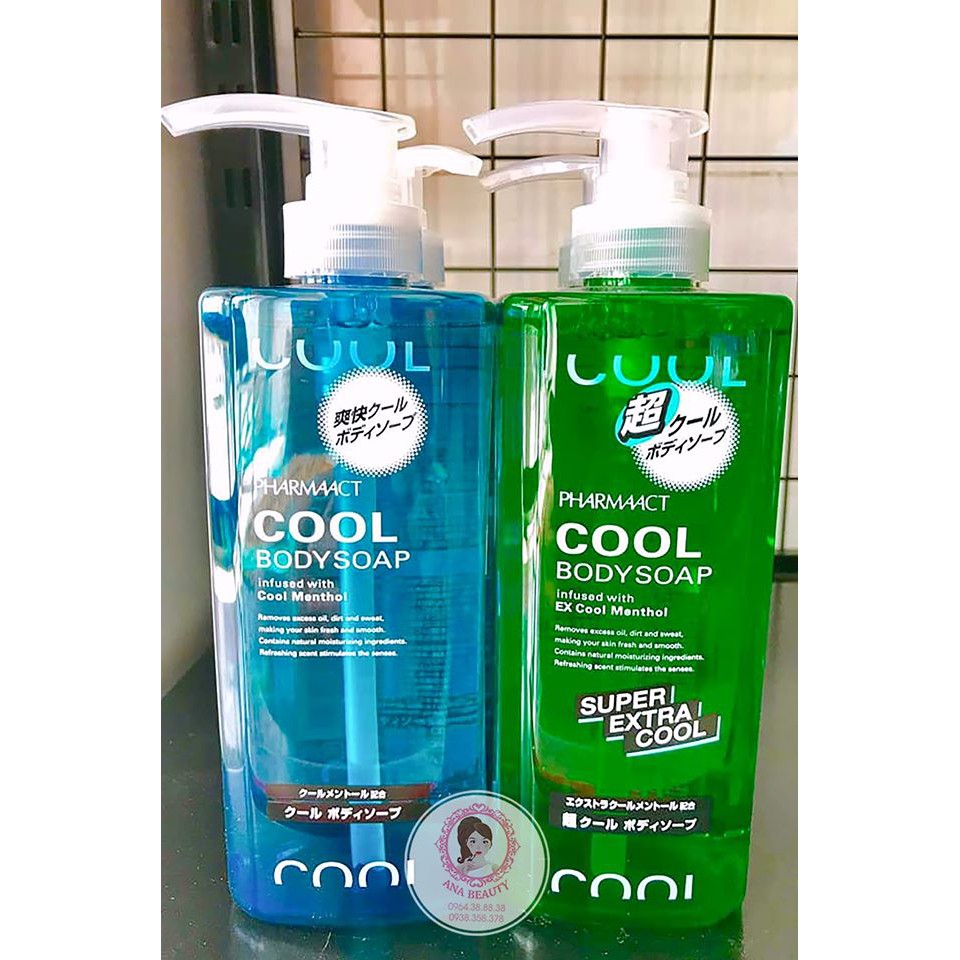 SỮA TẮM NAM COOL PHARMAACT NHẬT BẢN