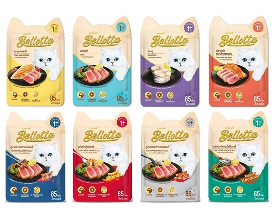 Pate Bellotta cho mèo gói 85g