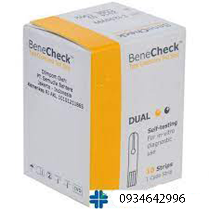 Que thử Cholesterol - Benecheck 3 in 1 (10 que)