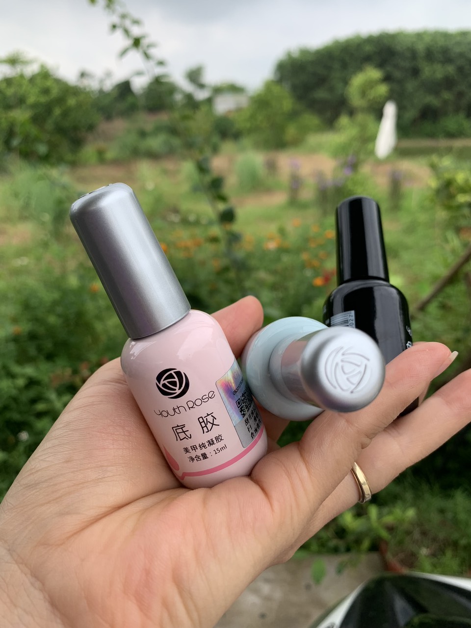 Base, Top, Cứng móng Hoa Hồng lọ 15ml