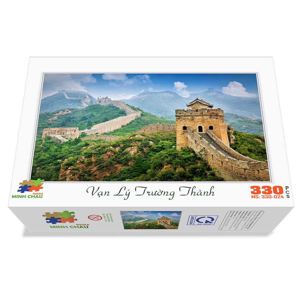 [HCM]Bộ tranh xếp hình 330 mảnh – Vạn Lý Trường Thành (30x44cm)