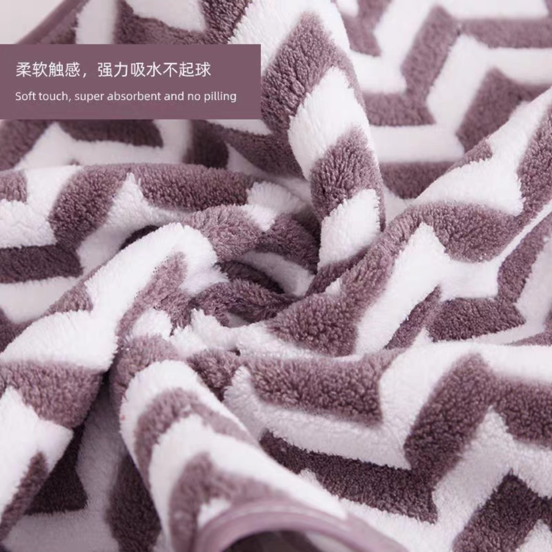 KHĂN MẶT CHẤT LIỆU LÔNG CỪU ĐẸP, MỀM MẠI  (30*50cm)