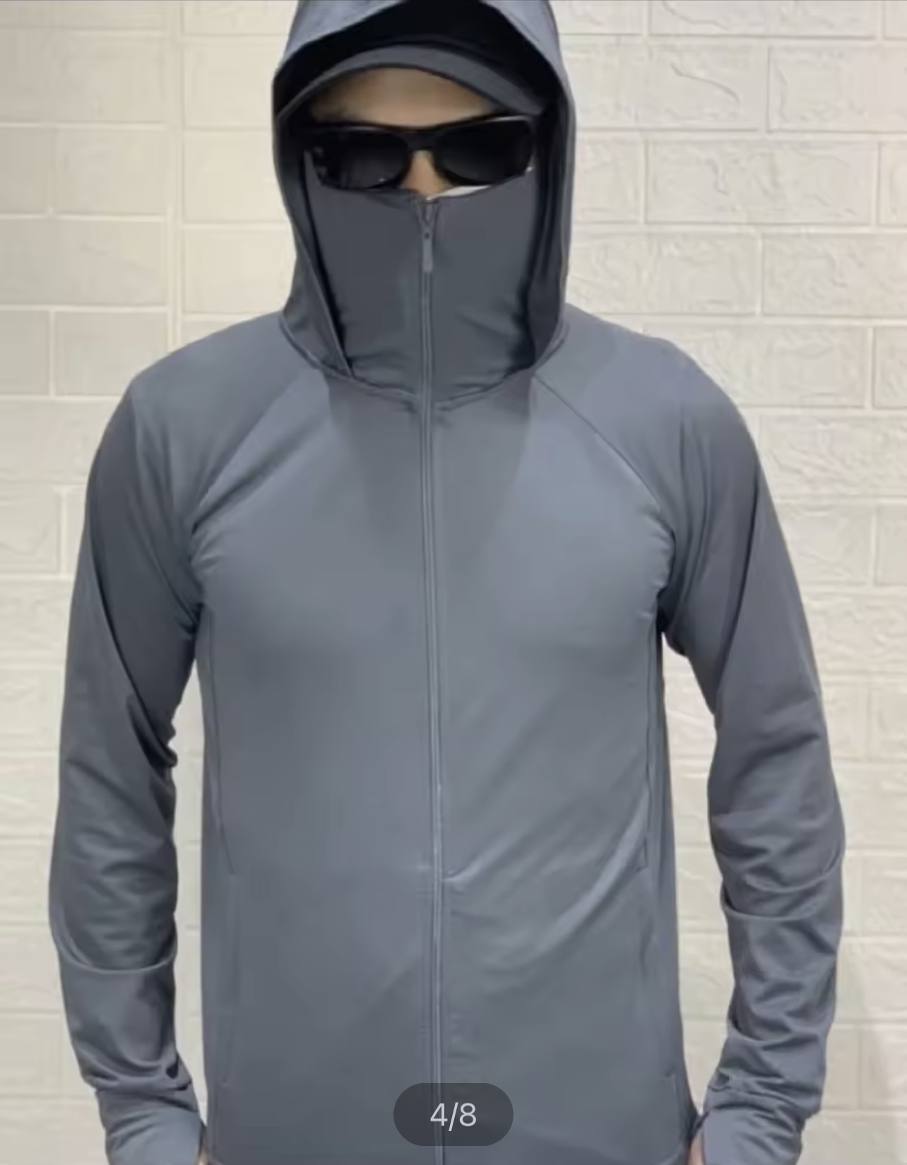 Áo chống nắng nam thông hơi vải thun lạnh áo khoác nam chống nắng chống tia UV thoáng mát màu nam tính