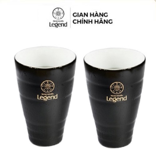 [COMBO 2 Ly] Trung Nguyên Legend - Ly Gốm Sứ Thông Điệp Sáng Tạo - 330ml
