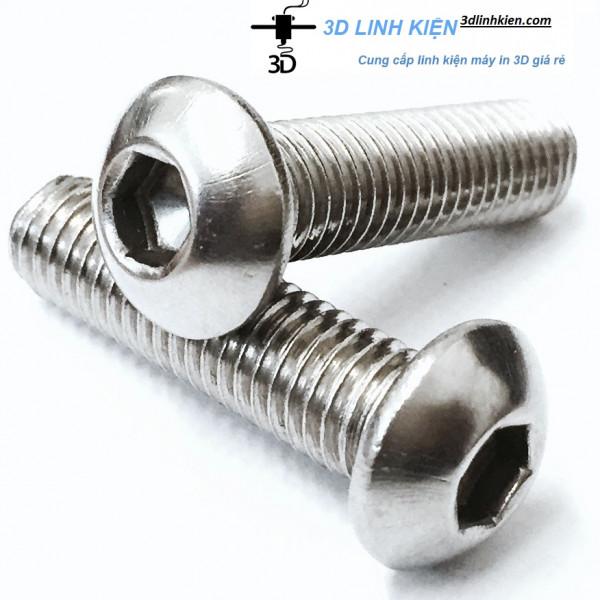 [HCM]bulong lục giác đầu dù m5 dài 8mm