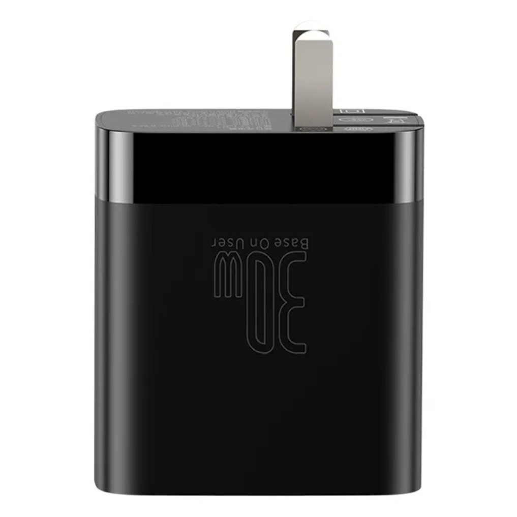 Sạc 4 cổng USB 30w BASEUS Mirror Lake Digital (CN)