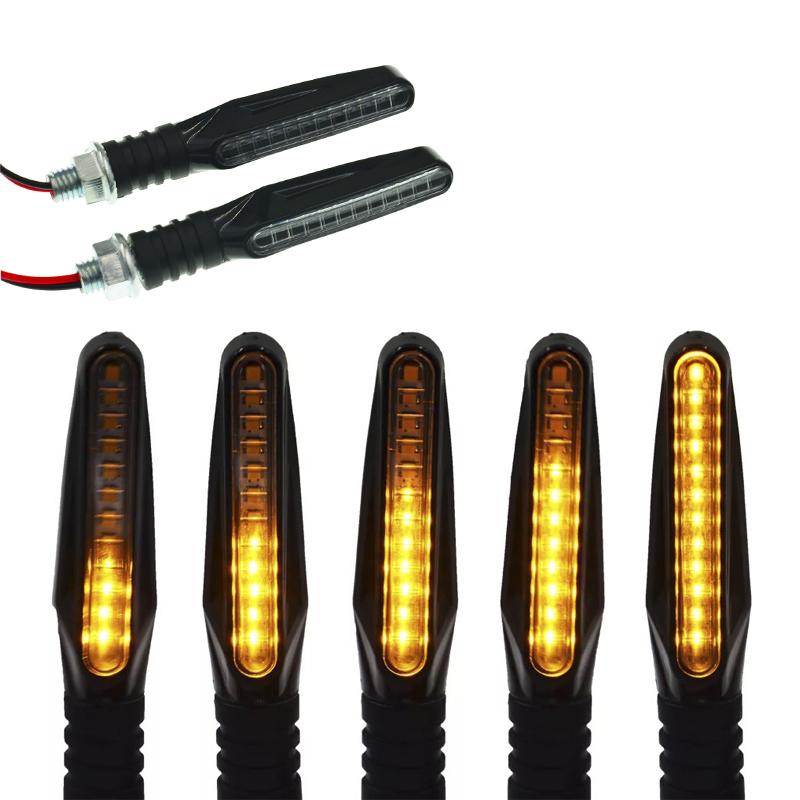 Bộ 2 Đèn Xi Nhan LED Chạy Kiểu Audi cho Xe Máy TF11