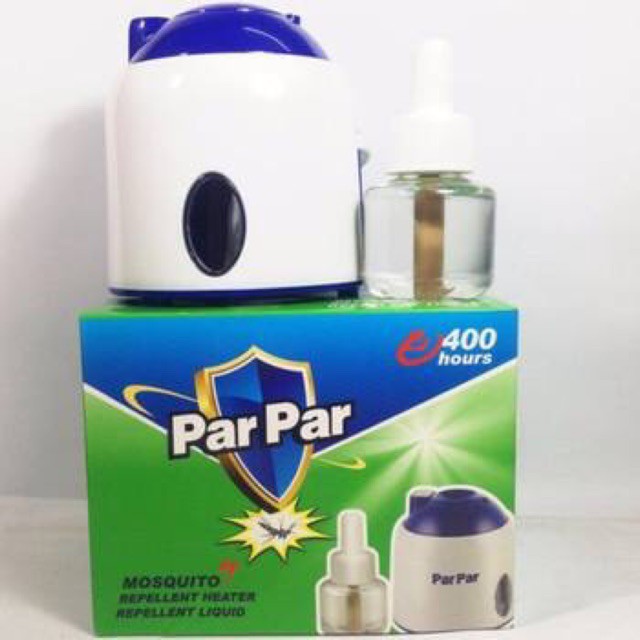 máy đuổi muỗi xông tinh dầu parpar (tặng 1lọ tinh dầu parpar)