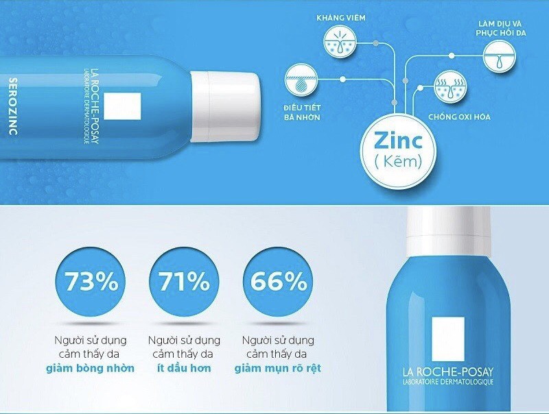 (MUA 1 TẶNG 1) Xịt khoáng La Roche-Posay Serozinc
