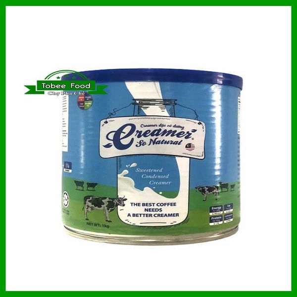 Có sẵn Sữa Đặc Creamer So Natural 1kg Chính Hãng Kho nguyên liệu giá tốt