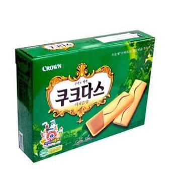Bánh quy kem couque dasse vị cà phê crown hàn quốc 144 gram