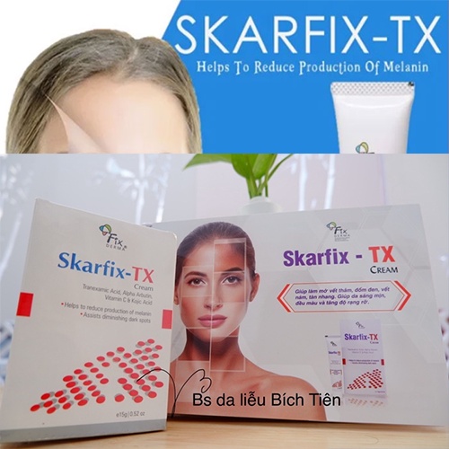 Kem Fixderma Skarfix TX dưỡng da mờ nám 15g