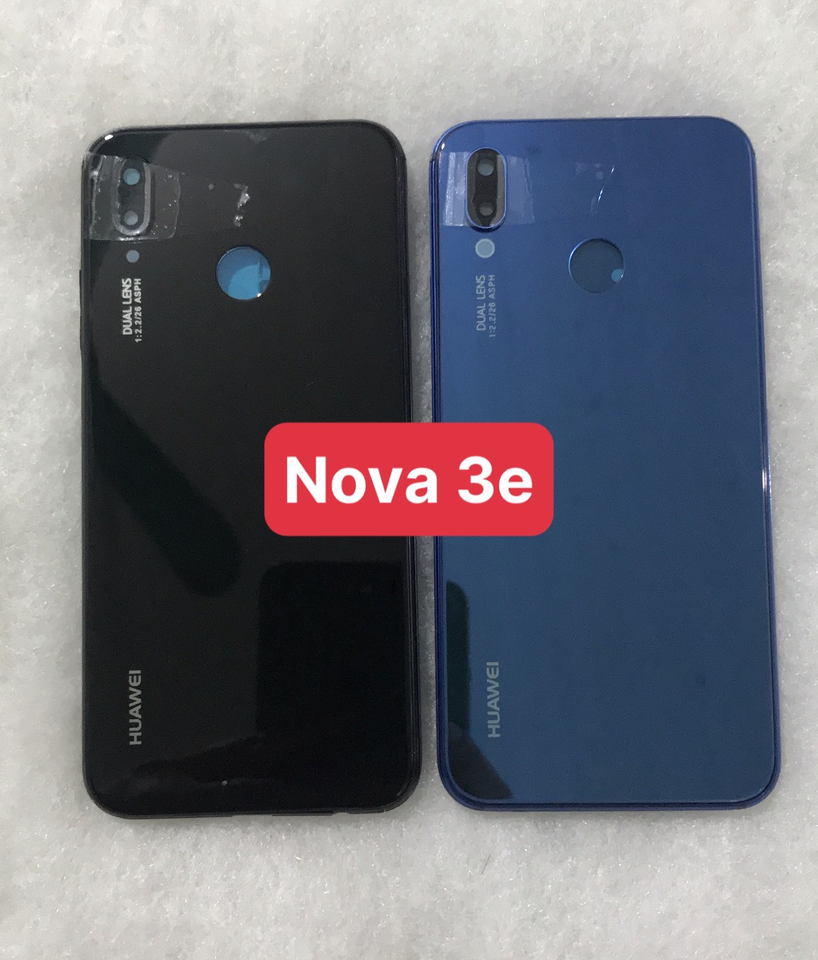 Bộ vỏ huawei Nova 3E kèm nút bấm ,kính camera